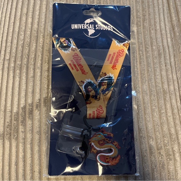Universal Other - Universal Studios Beijing Lanyard with Pouch Dragon New